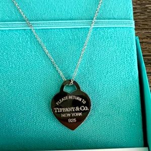 Return to Tiffany heart tag pendant